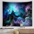 thumbnail image 2 of Microtela de pared Tapestry Universe con cielo estrellado, 150 x 150 cm, 2 of 2