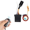 thumbnail image 1 of Sistema de seguridad impermeable con bocina de alarma remota de 2 vías para motocicleta 105-125dB con arranque de motor, 1 of 12