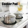 thumbnail image 4 of Visland Induction Cooktop Mat Kitchen Induction Cooker Cookware Protector Silicone Mat Reusable Heat Insulated Round/Rectangular Pad Kitchen Supplies, 4 of 7