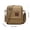 Khaki, variant on Canvas Sling Bag, Small Crossbody Bags for Men Women, Adjustable Multi-Pocket Crescent Shoulder Bag Tote, Lightweight Sports Bag for Travel Outdoor Commute Daily Use