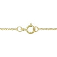 thumbnail image 4 of Everly Women's "Mom" .05CT TDW Diamond 10k Yellow Gold Heart Necklace -17", 4 of 5