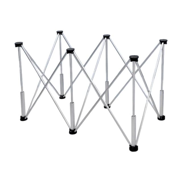 Piernas de mesa Banco de trabajo Soporte de escritorio de servicio pesado Pats de mesa de campamento plegable para accesorios de viajes al aire libre 6 patas