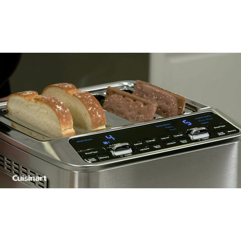Cuisinart 2 Slice Motorized Toaster Stainless Steel CPT-520 - 6 Bread  Types, 7 Shade Settings - Dutch Goat