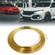 thumbnail image 2 of Tira Cinta Moldura U Unique Bargains para Puertas de Coche Dorado 7mm 4mm 14M, 2 of 6