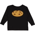 thumbnail image 3 of Inktastic Chocolate Chip Cookie Boys or Girls Long Sleeve Toddler T-Shirt, 3 of 5