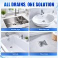 thumbnail image 4 of Gel Drain Cleaner Clog Remover: -Purpose Cleaning Solution for Kitchen, Bathroom & Shower Drains | Prevents Build-Up | Safe for Household Pipes & Septic Systems(2Pcs), 4 of 6