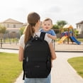 thumbnail image 6 of DUKAP BABY-Pro Expandable Diaper Backpack – Black, 6 of 6