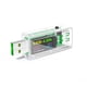 thumbnail image 1 of Probador USB U96P 13 en 1, voltímetro digital de CC, voltaje, corriente, voltímetro, amperímetro, detector, cargador, indicador, medidor, transparente, 1 of 5