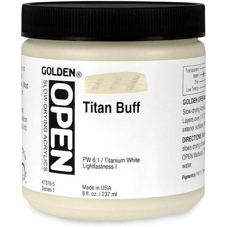 UPC: 0738797737051 | Golden Open Acrylic Paint 8 oz Titan Buff