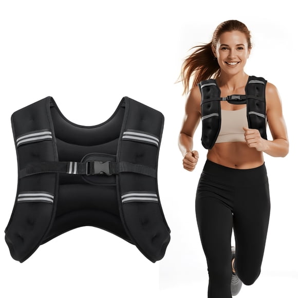 Chaleco pesado Cavry para entrenamiento de fuerza y correr, 8 libras