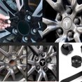 thumbnail image 5 of Juego de 20 tapas para tuercas de rueda de 17 mm con juego de herramientas de extracción negras, cubiertas universales para tuercas de neumáticos de coche Kuyhfg Bienvenido a Kuyhfg, 5 of 5