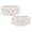 A*2, variant on 1 Pcs Small Woven Basket, Tiny Oval Shallow Storage Baskets, Mini Cotton Rope Empty Decorative Basket, Boho Little Organizer Bins for Bathroom, Cat Dog Toy Gifts Baskets
