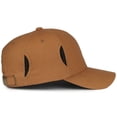 thumbnail image 3 of Outdoor Cap CARG100 Cargo Unstructured Solid Back With Side Pockets Hat - BROWN, 3 of 8