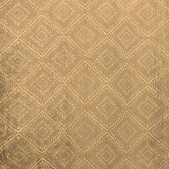 Ahgly Company Indoor Square Oriental Brown Industrial Area Rugs, 7' Square