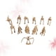 thumbnail image 2 of 12PCS Mini Dinosaur Model Decor Jurassic Dinosaur Model Adornments Lifelike Dinosaur Model Ornament Simulated Dinosaur Skeleton Model Decorations for, 2 of 4