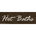 thumbnail image 2 of Vidal, Alicia 14x7 Gold Ornate Wood Framed with Double Matting Museum Art Print Titled - Hot Bath, 2 of 4