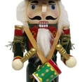 thumbnail image 5 of 12 inch Height Wooden Nutcracker Soldier Ornaments Handcraft Drum, 5 of 10