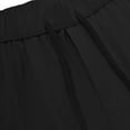 thumbnail image 6 of Cargo Shorts for Men Elastic Waist Drawstring Wide Leg Shorts with Multi Pocket Casual Versatile Cargo Shorts,Black,M, 6 of 9
