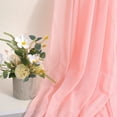 thumbnail image 3 of 6FT Table Skirt Pink Table Skirts Tulle Rectangular Pleated Tables Desk Skirt Ruffle Tablecloth Polyester with Adhesive Tape, 3 of 9