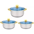 thumbnail image 1 of Juego De Ollas Moven Con Tapa 3 Pzs 30 32 Y 34 Cm, 1 of 10