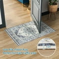 thumbnail image 4 of Vintage Collection Washable Area Rug - 2x3 Door Mat Small Entryway Rug Distressed Non-Slip Low-Pile Floor Carpet for Indoor Front Entrance Kitchen Bathroom Living Room Bedroom, 4 of 6