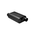 thumbnail image 2 of Flowmaster Exhaust Muffler 853048 Super 40 Series; Single 3 Inch Offset Inlet; Single 3 Inch Offset Outlet; 13-1/2 Inch Body, 2 of 3