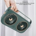 thumbnail image 4 of Solar Panel Fan Kit, High Speed Airflow Dual Fan Air Extractor Mini Ventilator For Pet Houses Air Cooling Outdoor Toilets, 4 of 8