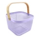 thumbnail image 2 of Scandinavian Iron Basket Portable Storage Basket Wooden Handle Fruit And Vegetable Basket Household Hollowed Out Storage Basket Deals Of The Day Clearance, 2 of 9