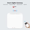 thumbnail image 2 of Smart Gateway Zigbee 3.0 Hub Gateway Télécommande Sans Fil Contrôle par Application Compatible avec Wi-Fi 2.4G BT5.0 Zigbee 3.0 Produits Smart, 2 of 8