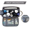 thumbnail image 2 of Neceser de viaje BAGSMART de lona, organizador Dopp kit gris, 2 of 6