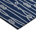 thumbnail image 5 of Addison Rugs Harpswell AHP37 Blue 8' x 8' Indoor Outdoor Area Rug, Easy Clean, Machine Washable, Non Shedding, Bedroom, Living Room, Dining Room, Kitchen, Patio Rug, 5 of 7