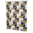 thumbnail image 1 of SC-FAB-ST-MT 54 x 78 in. Metro Stall Size Fabric Shower Curtain, Multi Color, 1 of 1