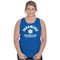 thumbnail image 3 of Paramedic Badass Life Saver EMT Plus Size Graphic Tank Top Brisco Brands 3X, 3 of 5