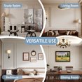 thumbnail image 7 of 6-Frame Pre-Cut Accent Wall Molding Kit, Premade Wainscoting Chair Rail Moulding Panel Set for Interior Home Decoration (Widened to 2.16''W Each,24pcs), 7 of 7