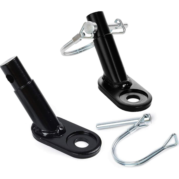 Acoplamiento para remolque de bicicleta Acoplamiento para remolque de bicicleta Adaptador de remolque Remolque para perros para bicicleta con pasador de bloqueo Acoplamiento para remolque de