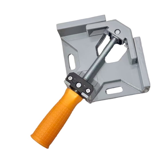 Heavy Duty 90° Corner Clamp Woodworking Positioning Fixture Adjustable Swing Jaw Frame Tool