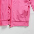 thumbnail image 7 of Staki Toddler Zip-Up Hoodies for Boys and Girls Colorful Cotton Blend Sweatshirts with Pockets Sizes 2T-15Y(Hot Pink,3-4 Years), 7 of 7