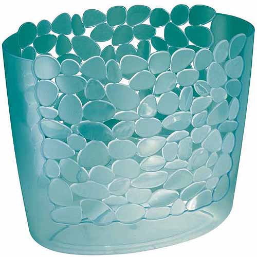 iDesign Pebblz BPAFree Plastic Kitchen and Bathroom Trash Can