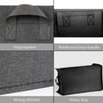 thumbnail image 6 of 4 Pcs Nonwoven Grow Bags, Heavy Duty Aeration Fabric Pots with Durable Gray Handles, Vegetable Planter Bags Containers, Cloth Planters for Garden, 6 of 7