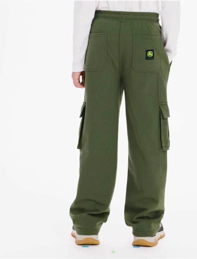 John Deere Boy's Fleece Cargo Pant, Sizes 4 - 18