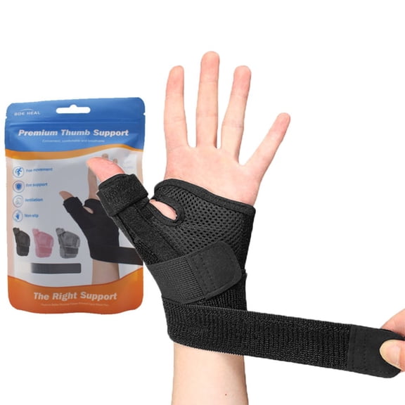 Thumb Brace Thumb Support for Arthritis Reversible Trigger Thumb Splint Breathable Thumb Stabilizer for Arthritis, Tendonitis, Carpal Tunnel Pain Relief and Thumb Sprain(Single)
