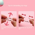 thumbnail image 1 of Dioche Ring Binder, Book Hinged Rings, S-type Buckle Long Durability Easy Disassembling For Documents Crapbook Pages, 1 of 8