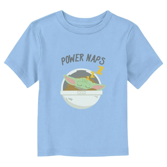 Star Wars: The Mandalorian Grogu Power Naps Graphic T-Shirt