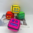 thumbnail image 5 of 4 Pcs Geometry Dash Plush Toy - 4.7" Adorable Game Merchandise for Fans! Ideal Birthday Gift for Boys, Girls, & Kids., 5 of 14