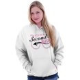 thumbnail image 5 of Step Up To Bat For Second Base Hoodie Sweatshirt Women Brisco Brands L, 5 of 6