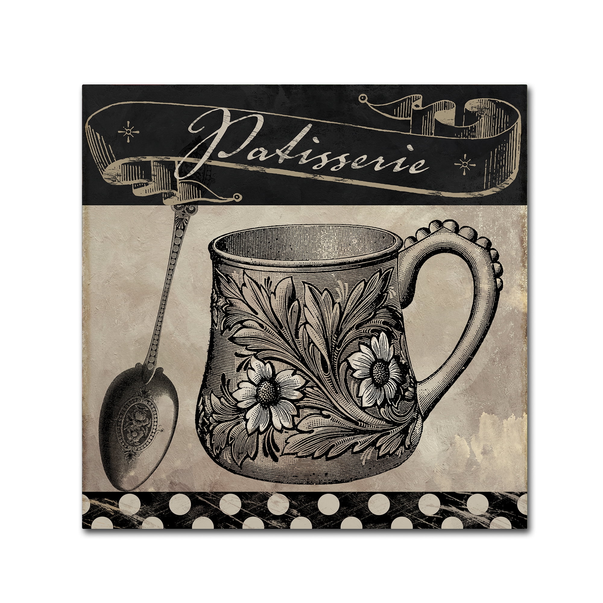 Trademark Fine Art "Bistro Parisienne III" Canvas Art by Color Bakery
