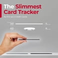 thumbnail image 4 of KeySmart MFI-Certified SmartCard Wallet Tracker Card, Compatible with Apple Find My App, Rechargeable Thin GPS Item Finder for Luggage Tag, Smart Bluetooth Tracking with Key Chain Hole Black, 1 Pack, 4 of 8