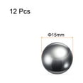 thumbnail image 2 of Unique Bargains Boules de Précision 15mm Diamètre G200 201 Acier Inoxydable pour Roulements 12 Pack, 2 of 5