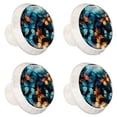 thumbnail image 2 of HemaKayy 4 Pack 1.37" Decorative Cabinet Knobs - Premium ABS Cabochon Glass Drawer Closet Pulls | Durable & Stylish Home Kitchen Furniture Decor | Butterfly, 2 of 8
