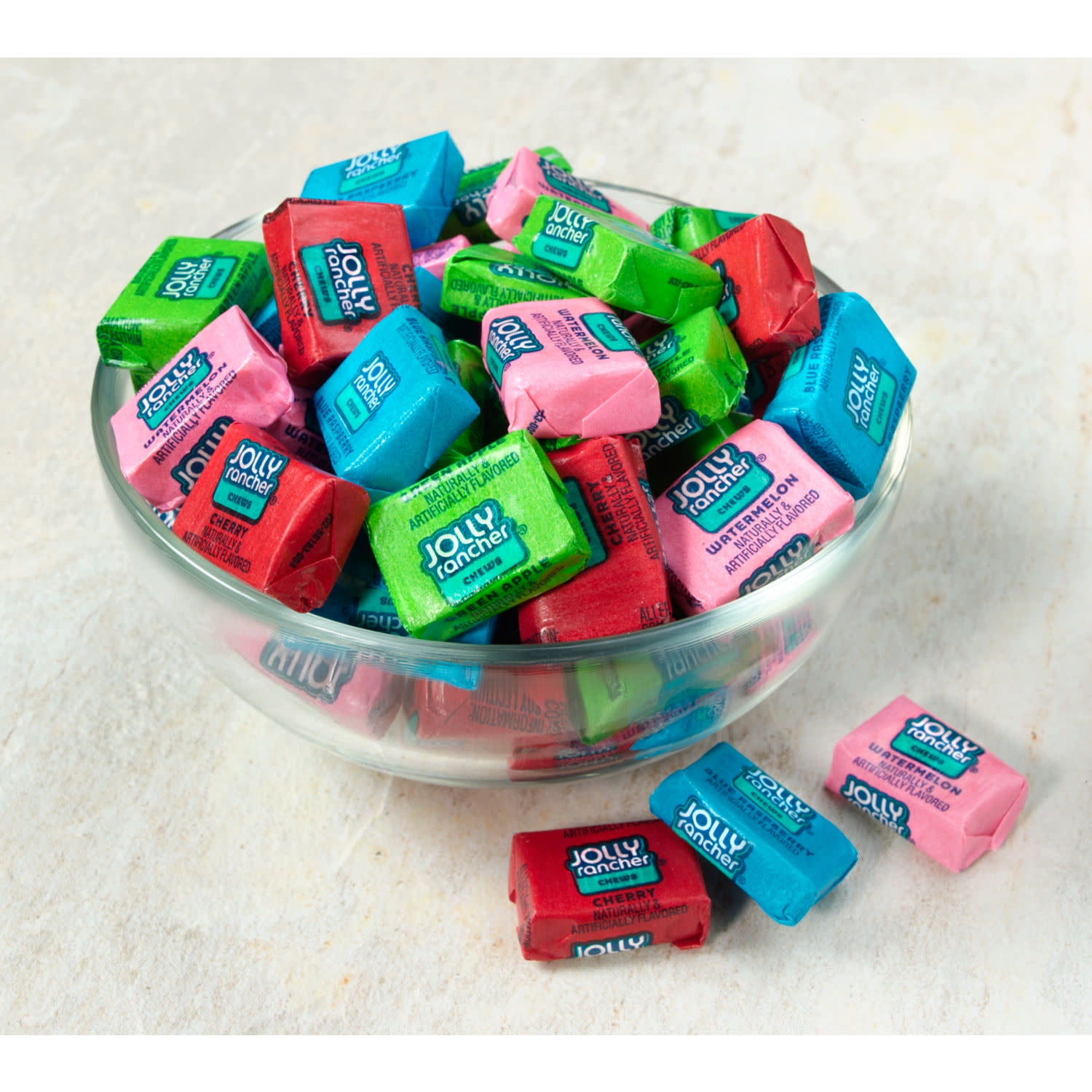 (2 pack) Jolly Rancher Chews Assorted Fruit Flavored Candy, Box 2.06 oz